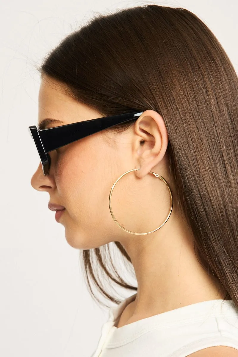 Black Animal Print Fashion Sunglasses sold by Ally Fashion product image thumbnail 3