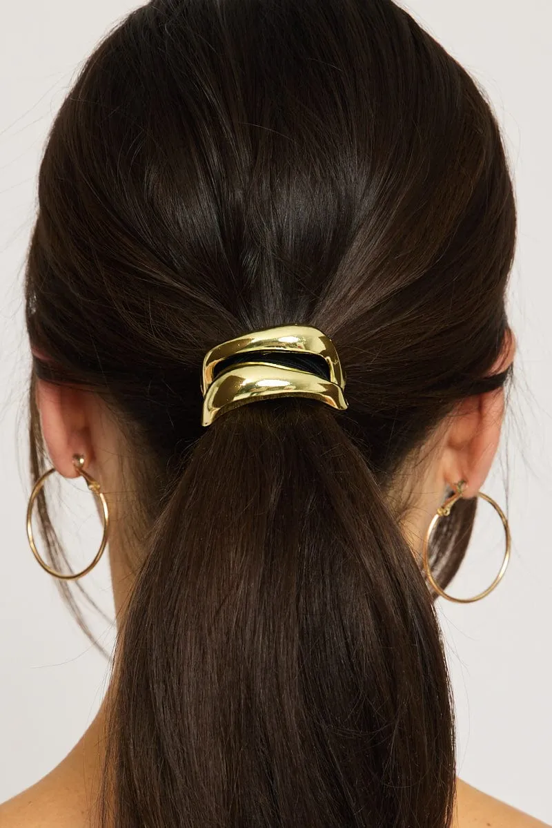 Gold Hairband Cuff sold by Ally Fashion product image thumbnail 2