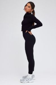 Black Leggings Seamless Activewear sold by Ally Fashion