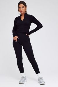 Black Leggings Seamless Activewear sold by Ally Fashion