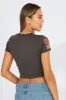 Grey Graphic Tee Short Sleeve sold by Ally Fashion