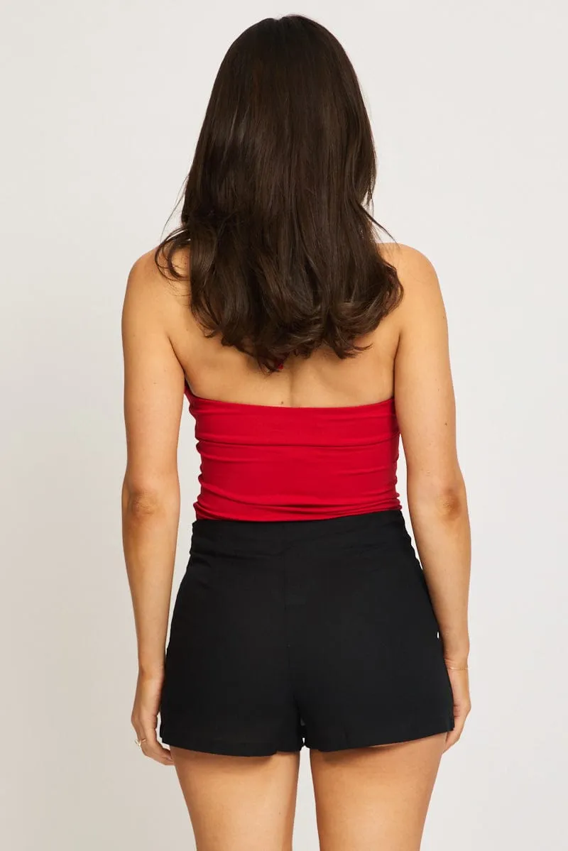 Black Skort High Rise sold by Ally Fashion product image thumbnail 5