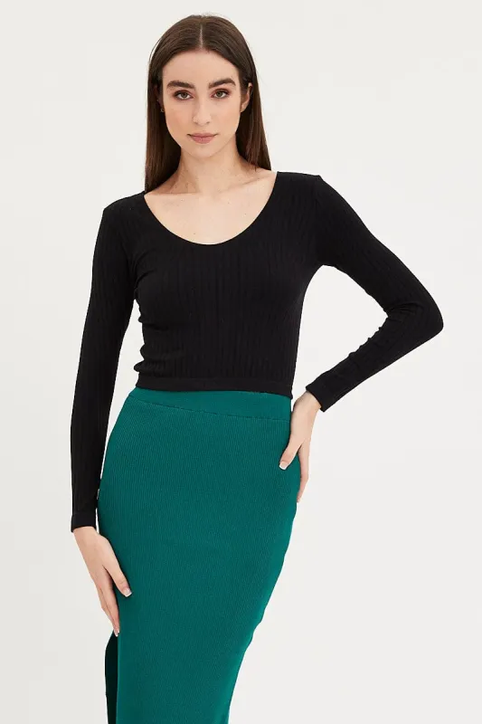 Black Tank Top Sleevelss Seamless sold by Ally Fashion