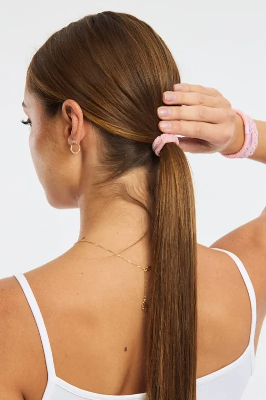 Pink 5 Pack Hair Tie sold by Ally Fashion