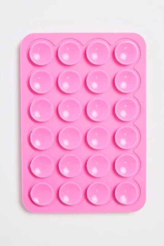 Pink Double Side Suction Phone Grip sold by Ally Fashion