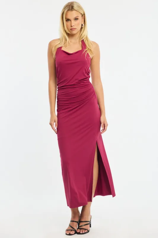 Red Bodycon Dress Halter Neck sold by Ally Fashion