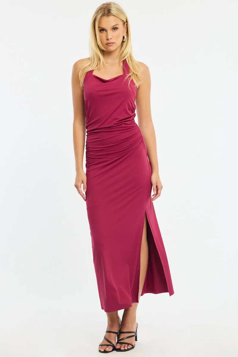 Red Bodycon Dress Halter Neck sold by Ally Fashion