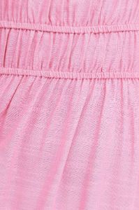 Pink Maxi Dress Sleeveless Linen Blend sold by Ally Fashion
