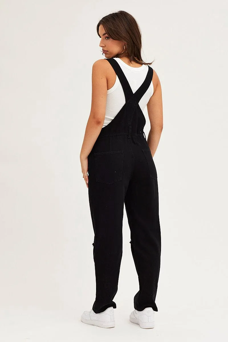 Black Denim Overall sold by Ally Fashion product image thumbnail 5