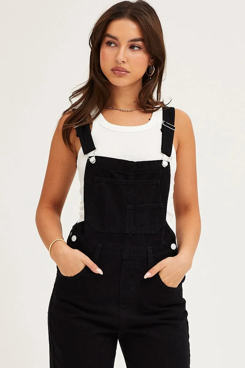 Black Denim Overall sold by Ally Fashion product image thumbnail 2