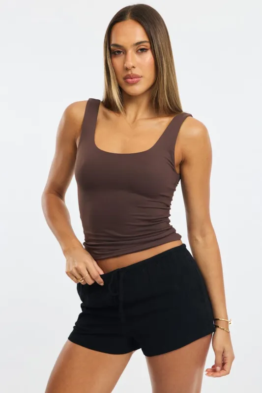 Black Shorts Elasticated Waist sold by Ally Fashion