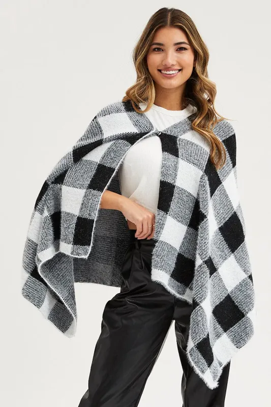 Mono Print Knit Cardigan Long Sleeve Longline sold by Ally Fashion