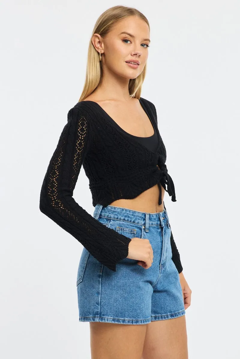 Denim Relaxed Short Mid Rise sold by Ally Fashion product image thumbnail 4