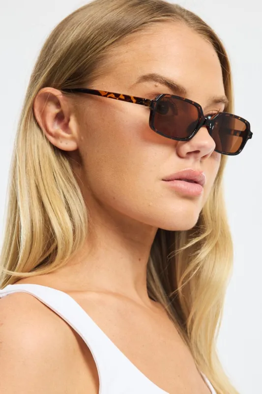 Brown Animal Print Fashion Sunglasses sold by Ally Fashion