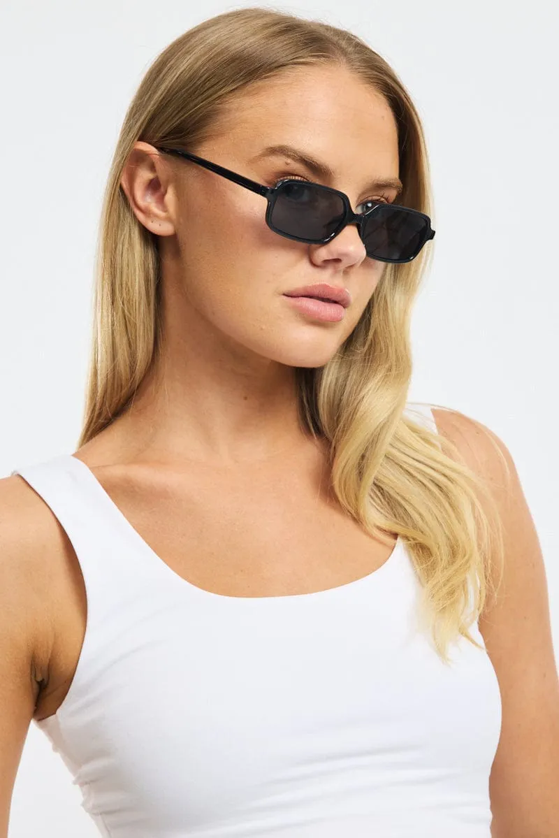 Black Animal Print Fashion Sunglasses sold by Ally Fashion product image thumbnail 2