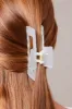 Blue Large Rectangle Claw Clip Frosted sold by Ally Fashion