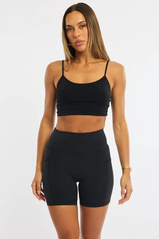 Black Bike Short sold by Ally Fashion