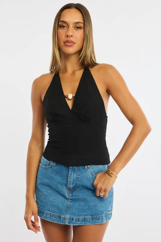 Denim Skorts Skirt High Rise sold by Ally Fashion