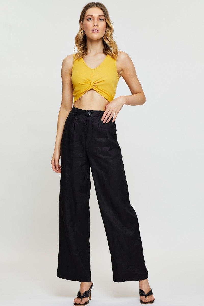 White Crop Top sold by Ally Fashion product image thumbnail 2