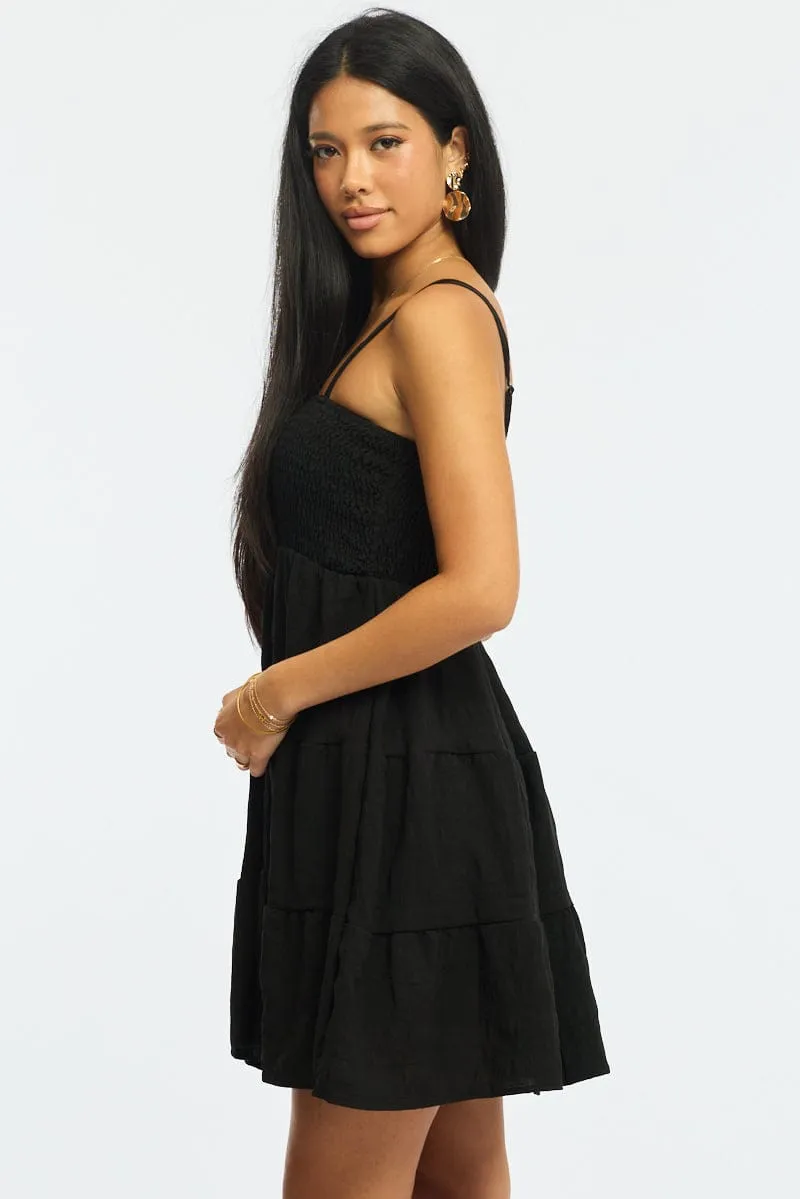Black Skater Dress sold by Ally Fashion product image thumbnail 3