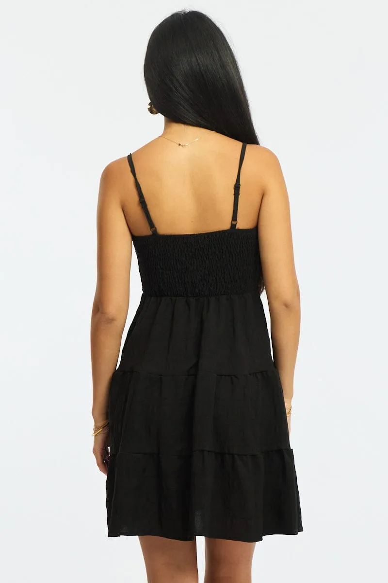 Black Skater Dress sold by Ally Fashion product image thumbnail 4