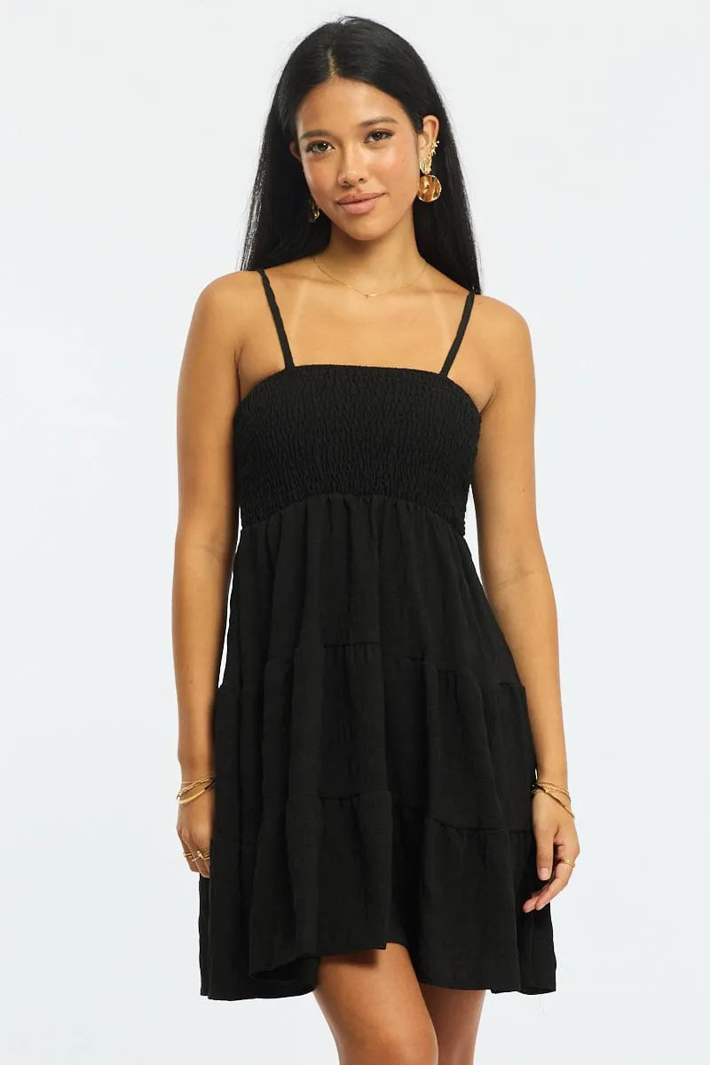 Black Skater Dress sold by Ally Fashion