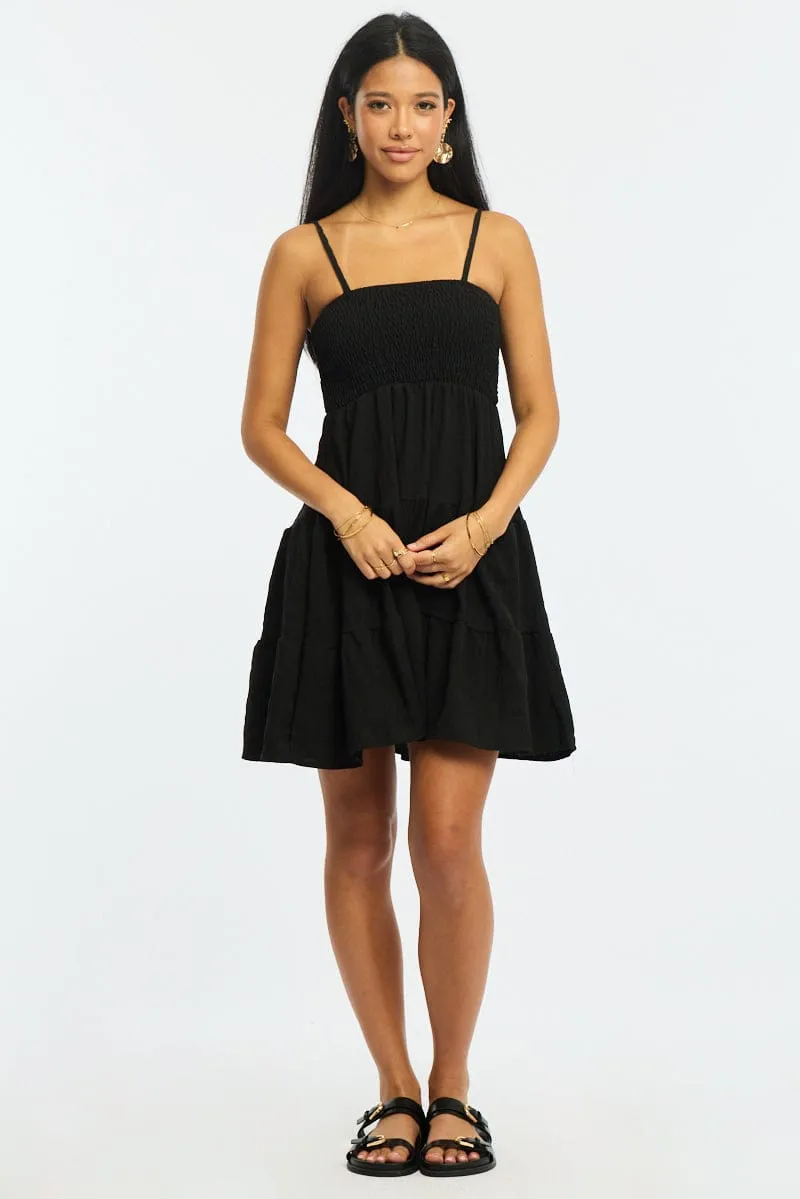 Black Skater Dress sold by Ally Fashion product image thumbnail 2