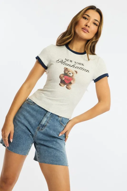 Denim Burmuda Shorts Mid Rise sold by Ally Fashion