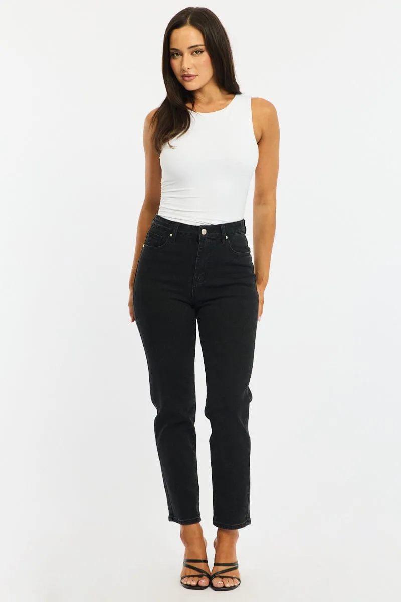Denim Skinny Jeans Mid Rise sold by Ally Fashion product image thumbnail 3