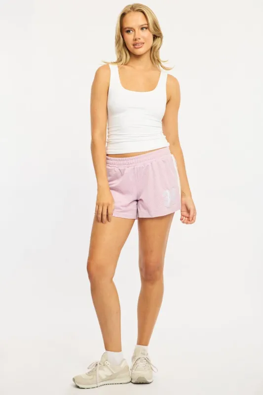 Purple Track Shorts Mesh sold by Ally Fashion
