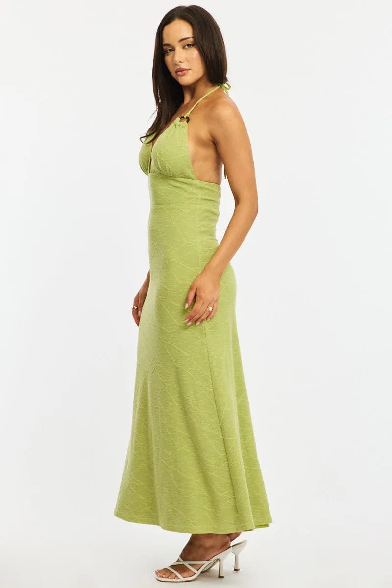 Green Bodycon Dress Sleeveless sold by Ally Fashion product image thumbnail 3