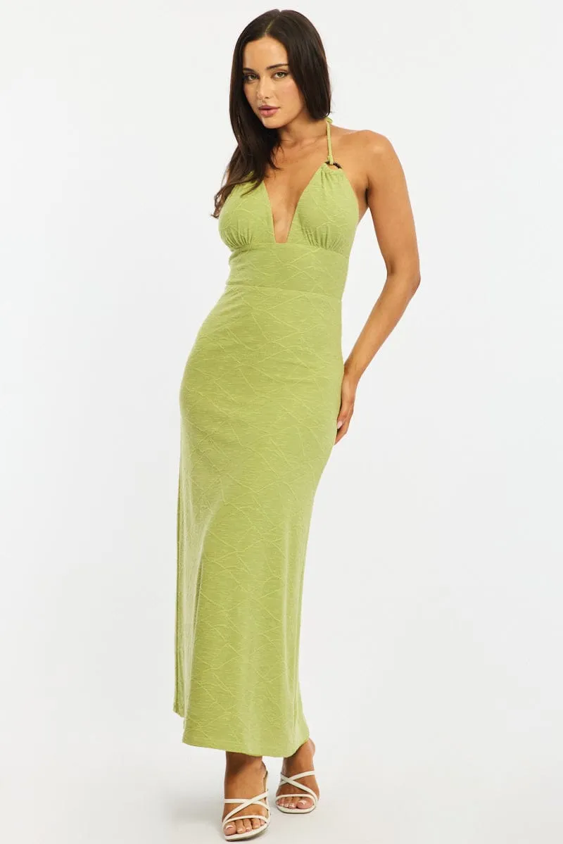 Green Bodycon Dress Sleeveless sold by Ally Fashion