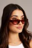 Beige Print Square Sunglasses sold by Ally Fashion
