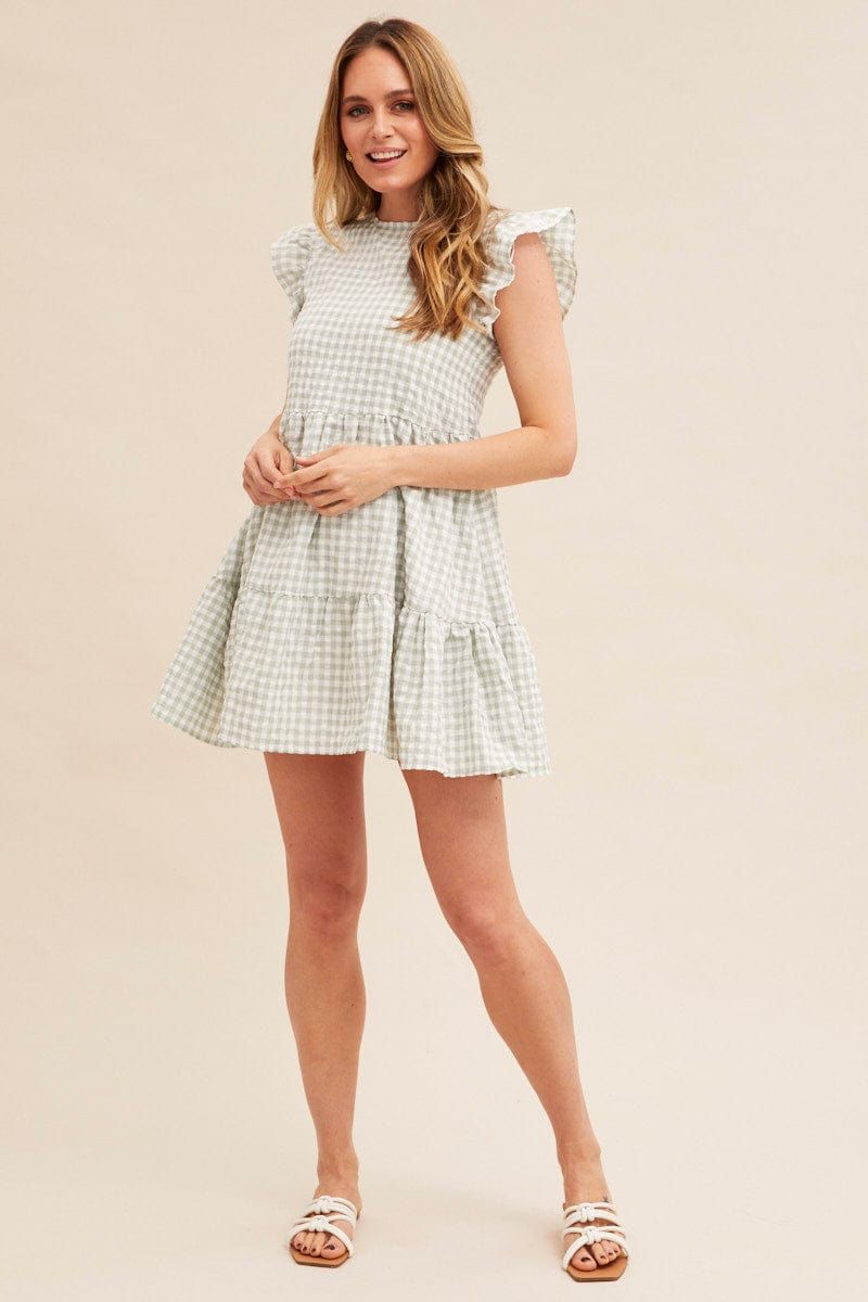 Print A Line Dress Short Sleeve sold by Ally Fashion product image thumbnail 2