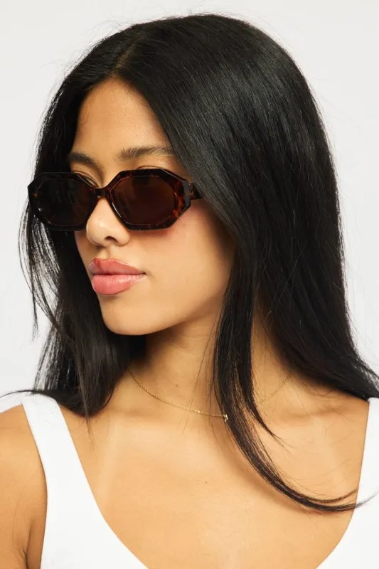 Brown Animal Print Fashion Sunglasses sold by Ally Fashion