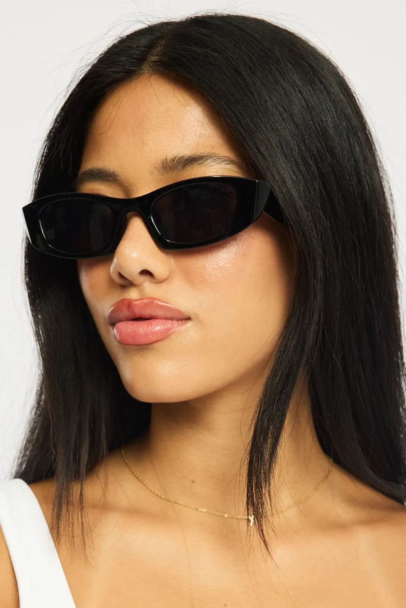 Black Animal Print Fashion Sunglasses sold by Ally Fashion