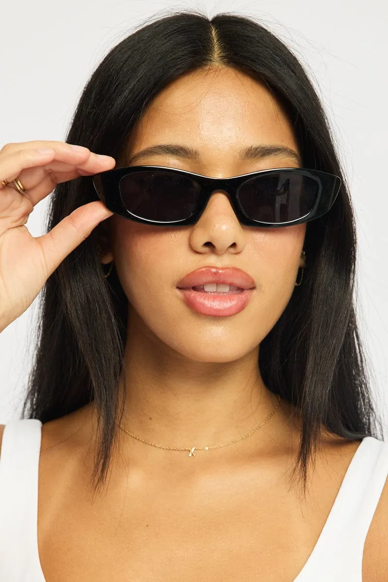 Black Animal Print Fashion Sunglasses sold by Ally Fashion product image thumbnail 2