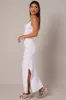 White Knit Dress Sleeveless Maxi sold by Ally Fashion