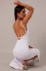 White Knit Dress Sleeveless Maxi sold by Ally Fashion