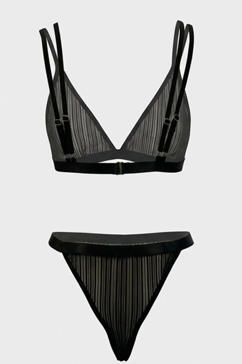 Black Lingerie Set sold by Ally Fashion product image thumbnail 2