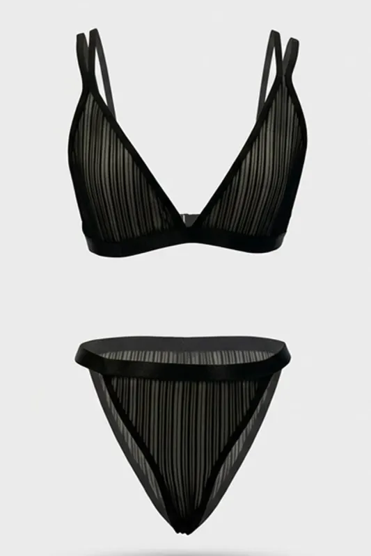 Black Lingerie Set sold by Ally Fashion