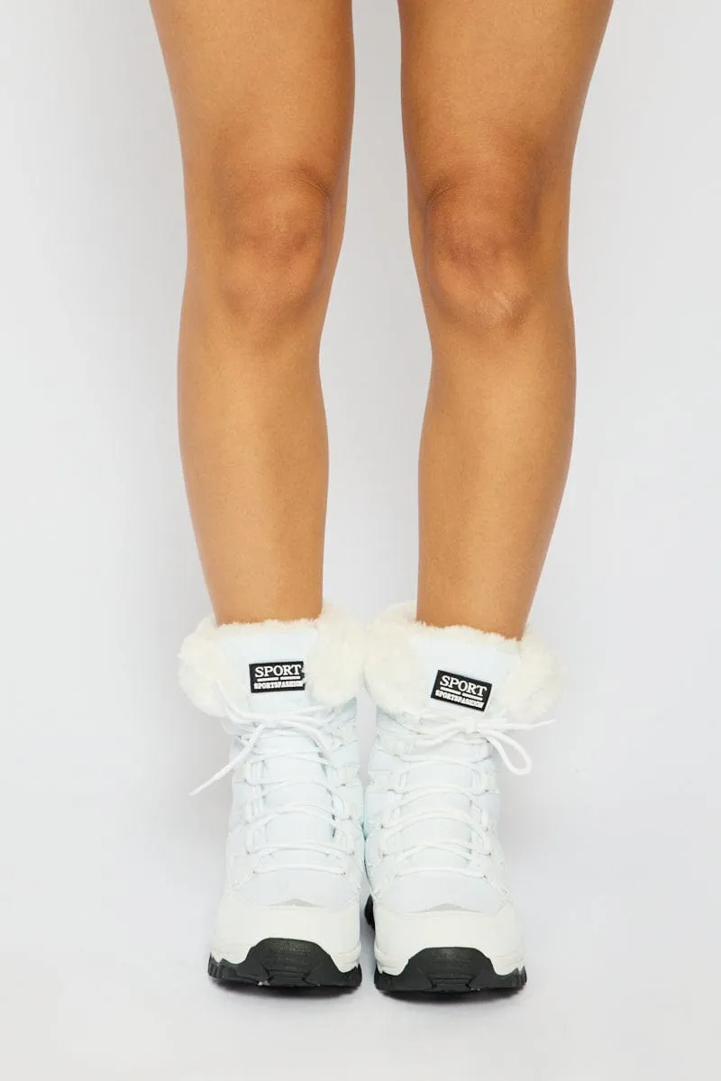 White Snow Boots sold by Ally Fashion product image thumbnail 2