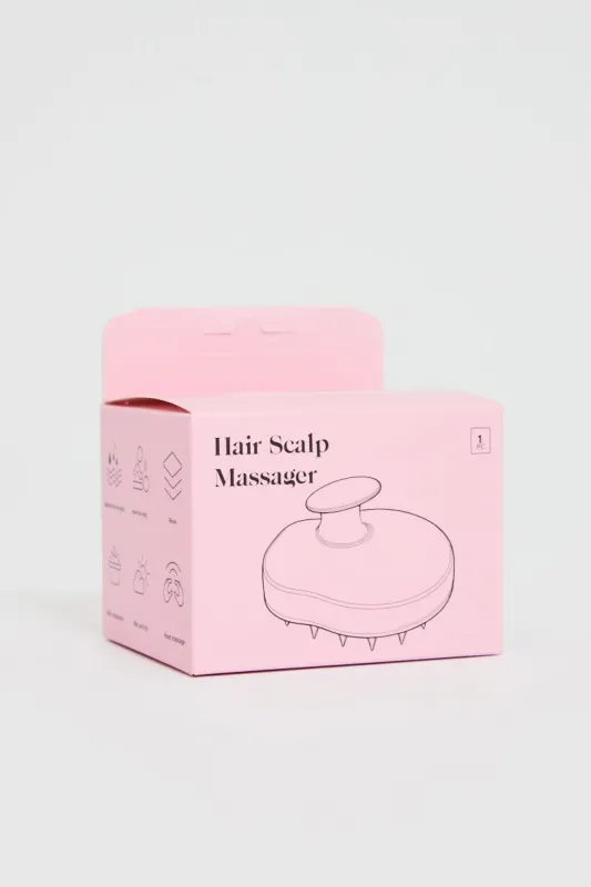 Black Silicone Soft Scalp Massager Shampoo Brush made by Ally Fashion