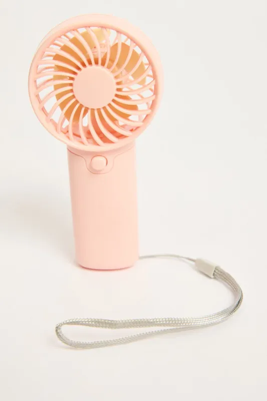Pink Mini Fan made by Ally Fashion