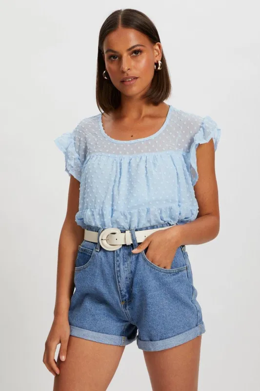 White Decorative Buckle Waist And Hip Belt sold by Ally Fashion