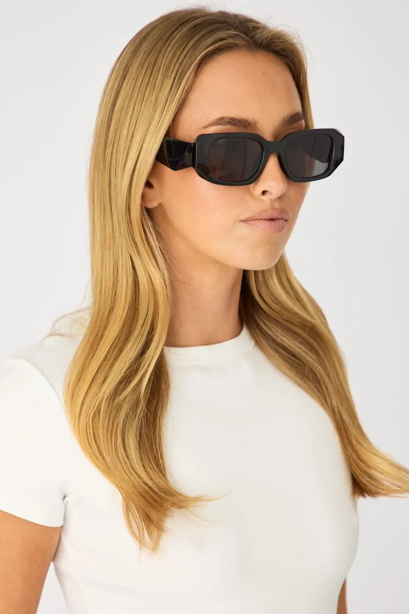 Black Animal Print Fashion Sunglasses sold by Ally Fashion product image thumbnail 2