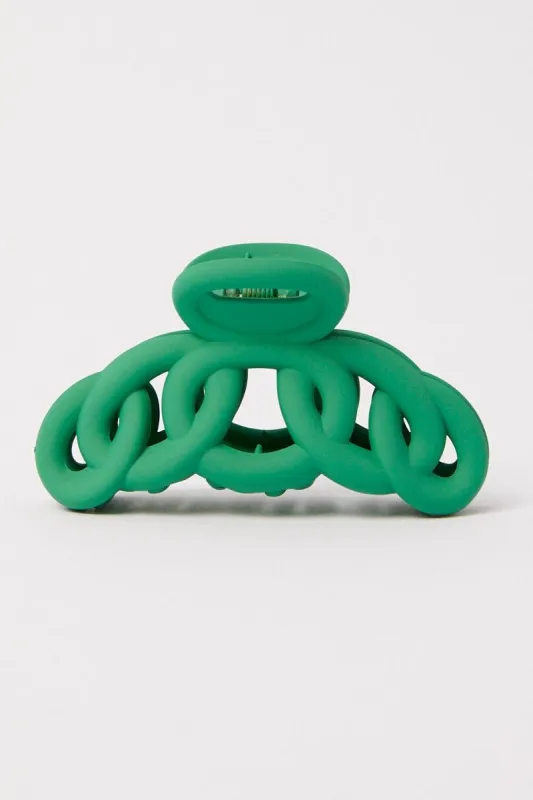 Green Hair Claw Clip sold by Ally Fashion