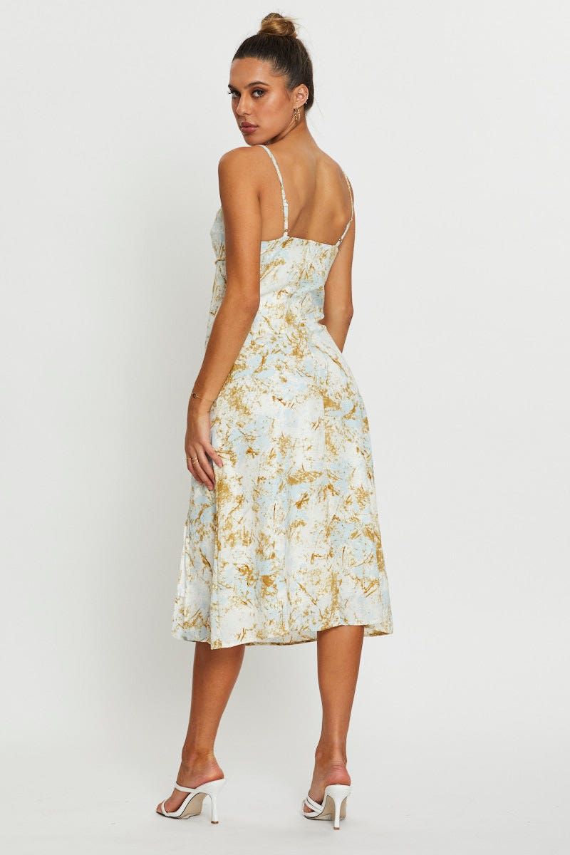Print Slip Dress Midi sold by Ally Fashion product image thumbnail 5