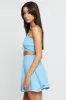 Blue Skater Mini Skirt sold by Ally Fashion