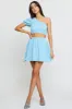 Blue Skater Mini Skirt sold by Ally Fashion